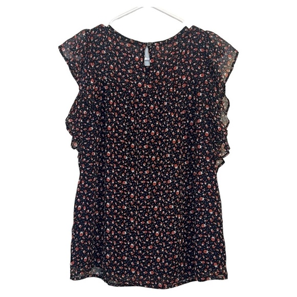 LOFT ladybug blouse size small - Picture 2 of 7